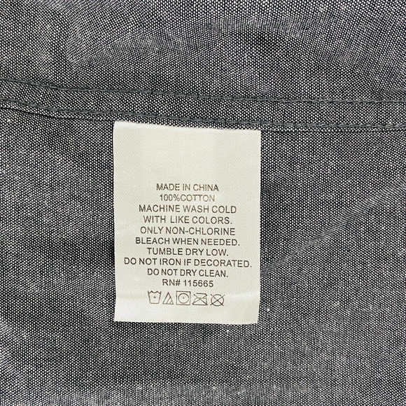 Game Of Thrones Men's XXL Shirt Gray Black Short Sleeve Button Up NWT BL24 - Picture 4 of 5